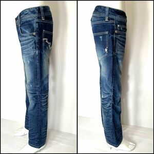 COOK JEANS クックジーンズ USED加工 サイズ30 Lサイズ84cm