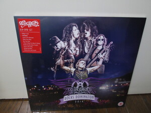 sealed 未開封 EU-original Aerosmith Rocks Donington 2014 3LP(Analog)+DVD エアロスミス　アナログレコード vinyl