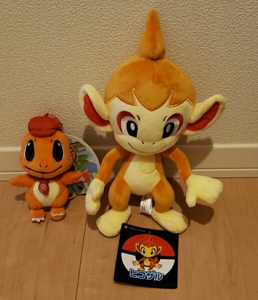ポケモン ぬいぐるみ ヒコザル ヒトカゲ