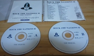 激レア 2CD VA-Rock The Nations II - The Sequel 未CD化曲含む、貴重音源満載 Burning Rain/21 Guns/Tygers of Pantang/The Law/Shy
