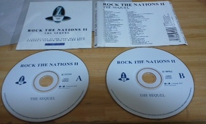 激レア 2CD VA-Rock The Nations II - The Sequel 未CD化曲含む、貴重音源満載　Burning Rain/21 Guns/Tygers of Pantang/The Law/Shy