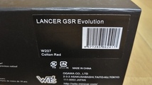 即決　ウィッツ 三菱 ランサー GSR エボリューション LANCER　EVOLUTION　ランエボ　W207　コルトンレッド　赤　1/43　絶版　完売　レア_画像8