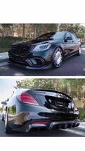 ベンツ w222 sクラス s63 s65 AMG ブラバス 仕様 エアロ バンパー カーボン フロント リア セット_画像1