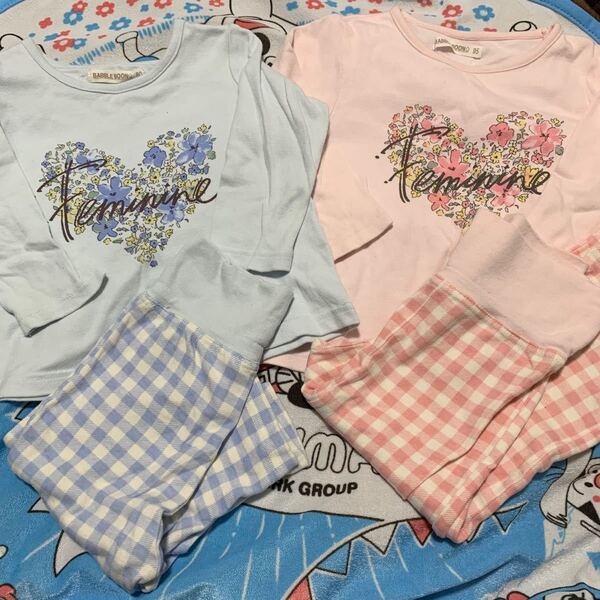 姉妹 お揃い パジャマ 80 95 セット まとめ売り