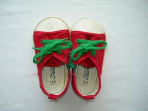  for baby shoes ( red )12.5cm