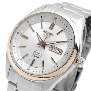 新品未使用品 セイコー 腕時計 SNKN90K1 自動巻き シルバー