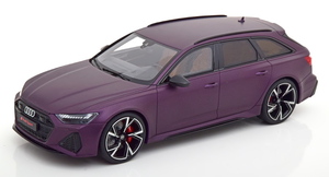 GTスピリット 1/18 アウディ RS6 アバント 2020 マットパープル 1199台限定 GT Spirit 1:18 Audi RS6 Avant 2020 matt purple