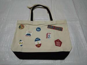  Uniqlo Disney Mickey minnie travel z tote bag beige 