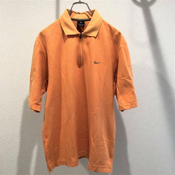 ナイキ ゴルフ 半袖ポロシャツ サイズM オレンジ NIKE GOLF　（ふ48）