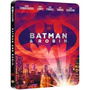 新品 即決 バットマン＆ロビン Mr.フリーズの逆襲 スチールブック 4K ULTRA HD + Blu-ray 日本語音声・字幕