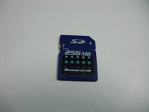 HAGIWARA　SDカード　256MB　メガバイト　フォーマット済み　送料63円～　ＳＤ　低容量_画像1