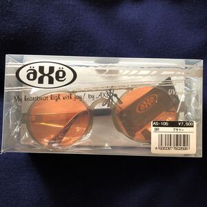  new goods unused goods AXE Axe AS-105 Brown sunglasses 