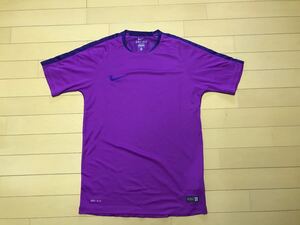 再値下げ NIKE ナイキ トレーニングウェア スポーツシャツ 半袖 メンズM パープル 紫