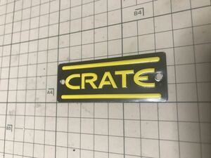 CRATEアルミ製エンブレム