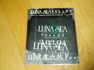 LUNA SEA The LUV TOUR 2018 会場限定ステッカー（金沢）未開封