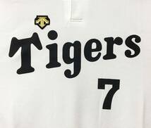 ■中古■デサント■阪神タイガース トレーニングシャツ■半袖■Lサイズ■NO.7 今岡誠_画像3