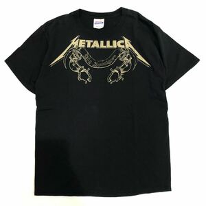 美品!! Hanes METALLICA メタリカ プリント Tシャツ(M)ブラック　エルサルバドル製