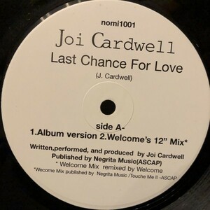 Joi Cardwell / Last Chance For Love