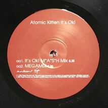 【r&b house】Atomic Kitten / It's Ok!［12inch］オリジナル盤《4-1-62 9595》_画像4