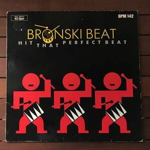 ★【r&b 80's】Bronski Beat / Hit That Perfect Beat［12inch］オリジナル盤《9595》
