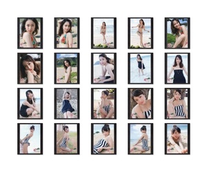 AKB48 大島優子 海外旅行日記3 ～ハワイはハワイ～ 封入特典生写真 20枚フルセット