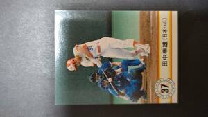  Calbee Professional Baseball card 90 year No.47 rice field middle . male Japan ham 1990 year ( for searching ) rare block Short block tent gram district version 