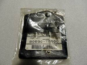  ultra rare! Nissan original CASE KEY key case product number :80690-E6000 unopened 1980 period new car buy hour attached key Hakosuka Ken&Mary Japan Fairlady Z