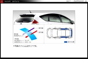 プリウスα ＩＲ（赤外線）カットフィルム リヤサイド・バックガラス トヨタ純正部品 パーツ オプション