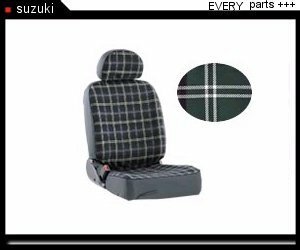 エブリイ シートカバー（タータンチェック） JOINターボDX-II インパネシフト車 スズキ純正部品 パーツ オプション
