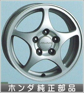 エディックス アルミホイール/ユーロスポークS5/シルバー塗装 ホンダ純正部品 パーツ オプション