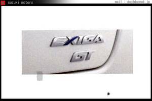 エクシーガ EXIGAオーナメント（GT用） スバル純正部品 パーツ オプション