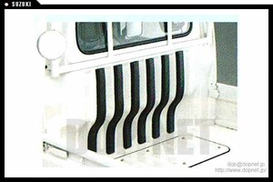 ハイゼットトラック キャビンバックプロテクター（ゴム） ダイハツ純正部品 パーツ オプション