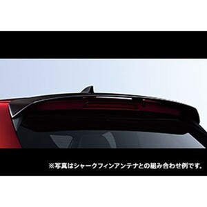 MAZDA2 [MAZDASPEED]リアルーフスポイラー（ブリリアントブラック) マツダ純正部品 DJLFS DJLAS DJ5FS DJ5AS パーツ オプション