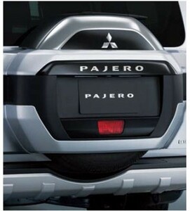 パジェロ スペアタイヤカバー（メッキ） 三菱純正部品 V98W V93W パーツ オプション