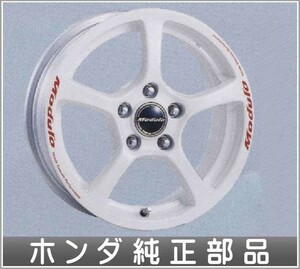 HRV アルミホイール ユーロスポークR5（ホワイトダイヤモンド・パール塗層×ステッカー） ＊1本からの販売 ホンダ純正部品