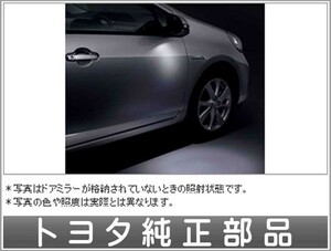 アクア ウェルカムライト運転席 トヨタ純正部品 パーツ オプション