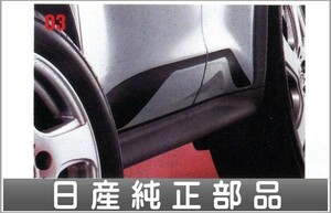 ジューク ボディサイドロアステッカー 日産純正部品 パーツ オプション