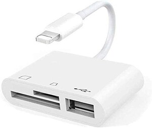 カードリーダー 転送 SD iPhone iOS14 双方向 データ転送