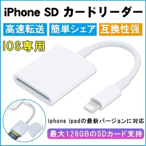 iPhone iPad 用 SD カード リーダー 写真とビデオ伝送