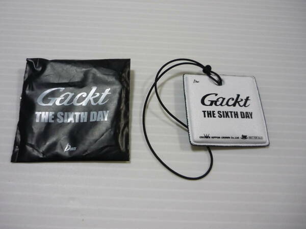 【送料無料】Gackt THE SIXTH DAY 携帯クリーナー / ストラップ ガクト