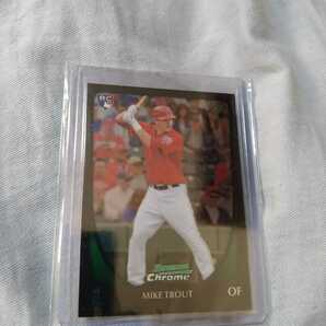 Bowman Chrome 2011 No175 マイク・トラウト Mike Trout RCの画像1