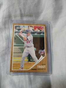 TOPPS Heritage Minor 2011 マイク・トラウト Mike Trout No44 RC