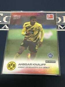 Topps Now Bundesliga Ansgar Knauff Assist on Bundesliga debut RC ルーキーカード