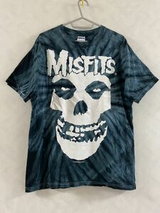 美品 MISFITS タイダイ Tシャツ サイズM 2002 GILDAN ミスフィッツ Glenn Danzig ギルダン
