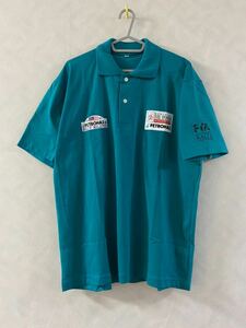 美品 PETRONAS 1997 RALLY MALAYSIA ポロシャツ サイズL KUALA LUMPUR 98 ペトロナス レーシング WRC ラリー エンジンオイル 石油 ガス