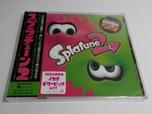 【新品】「スプラトゥーン2」オリジナルサウンドトラック スプラチューン2 初回仕様限定 イカすギターピック入り Splatune2【即決あり】