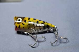  unused CHUGGER JR SPOOK,HEDDON, Old tea ga-JR,. Don, approximately 30 year front Old lure as American from buy neck break up blow . eyes rare,