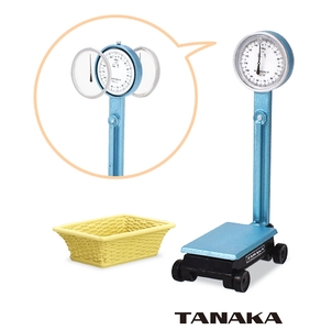 ◆ 銭湯ミニチュアコレクション 体重計と脱衣籠 （TANAKA） ケンエレファント ◆