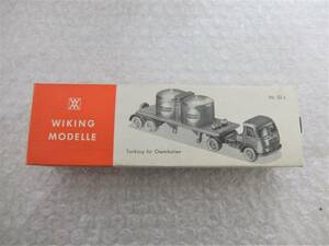美品 WIKING 初期物 Nr.53n ベンツ トラック ケミカル タンクローリー 1/87 HO 箱付 デッドストック