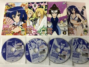 A)中古DVD 「めだかボックス 1巻～4巻」 計4枚セット